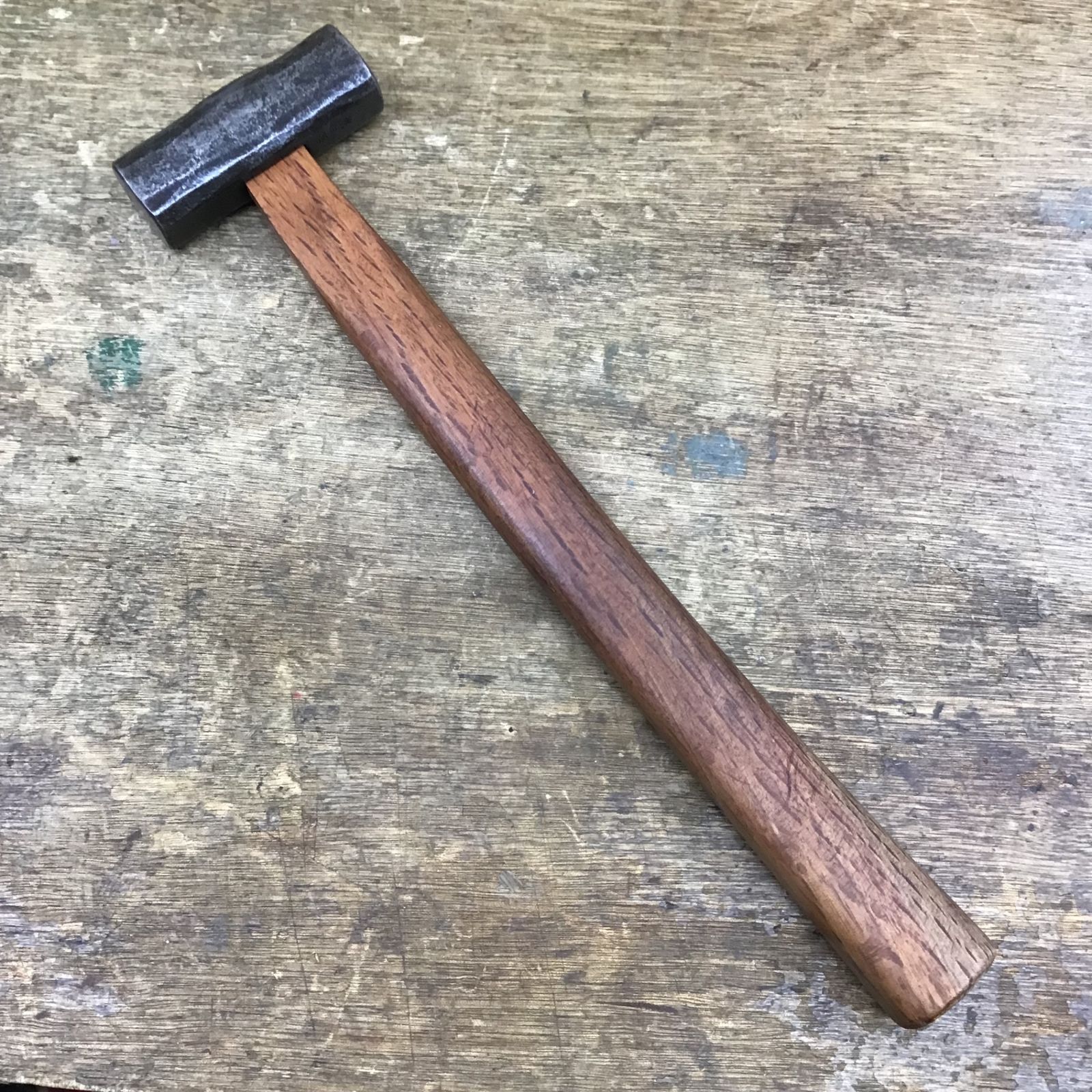 【中古品】「幸三郎」銘 火造り 四角玄能 重量360g 80匁  【柏店】
