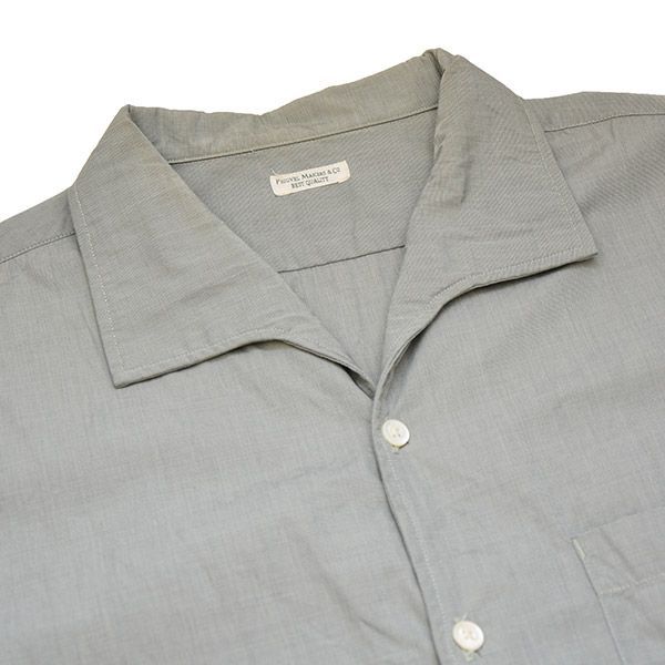 PHIGVEL FRENCH OPEN COLLAR SHIRT フィグベル | www.unimac.az