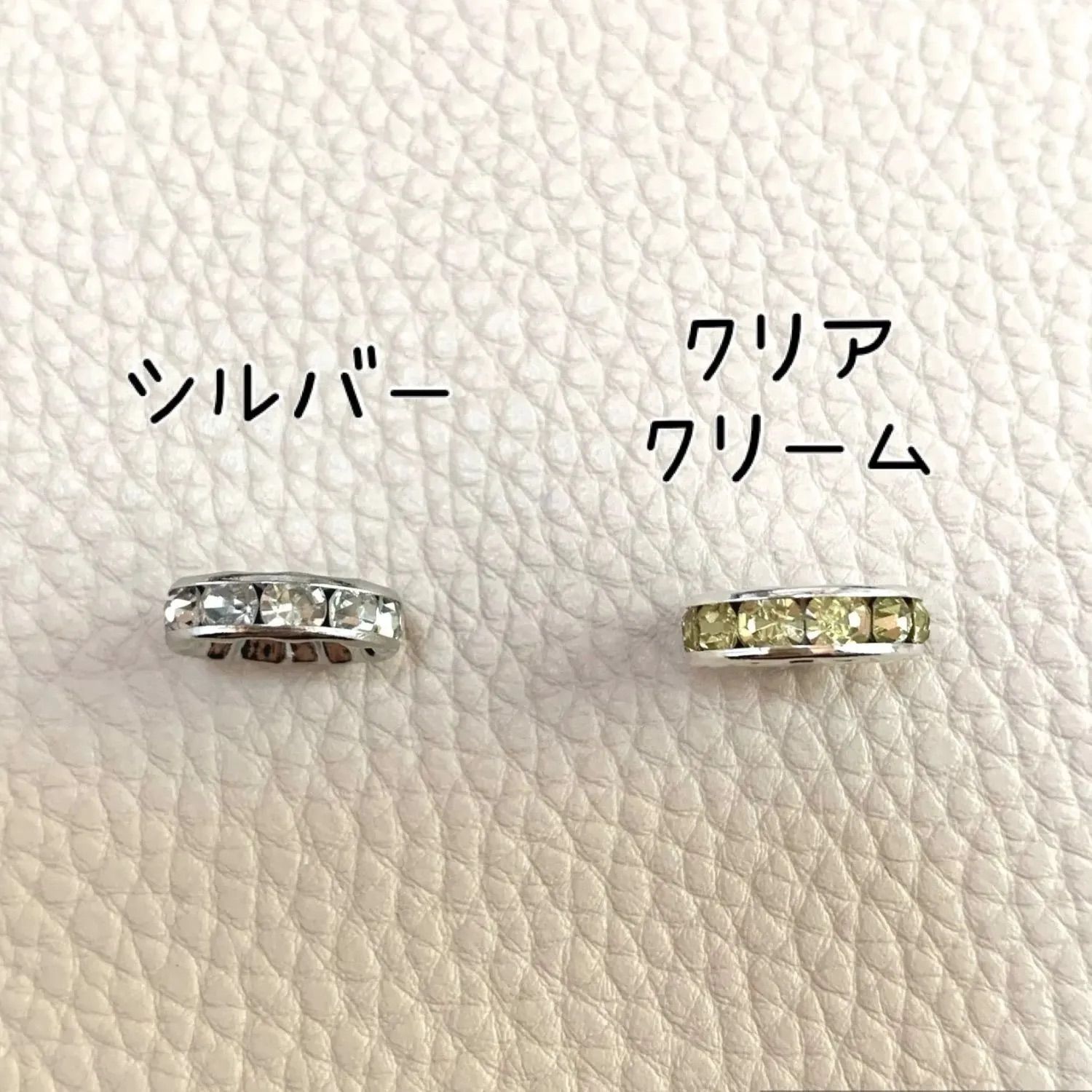 平ロンデル★シルバー★ 10mm ★12mm★カスタムボールペン★ブレスレット★アクセサリーパーツ★ハンドメイド