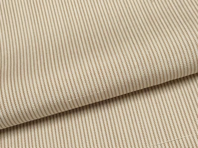 平和屋着物□極上 日本橋人形町 創業70年 錦や 紬 江戸小紋 万筋 白×土