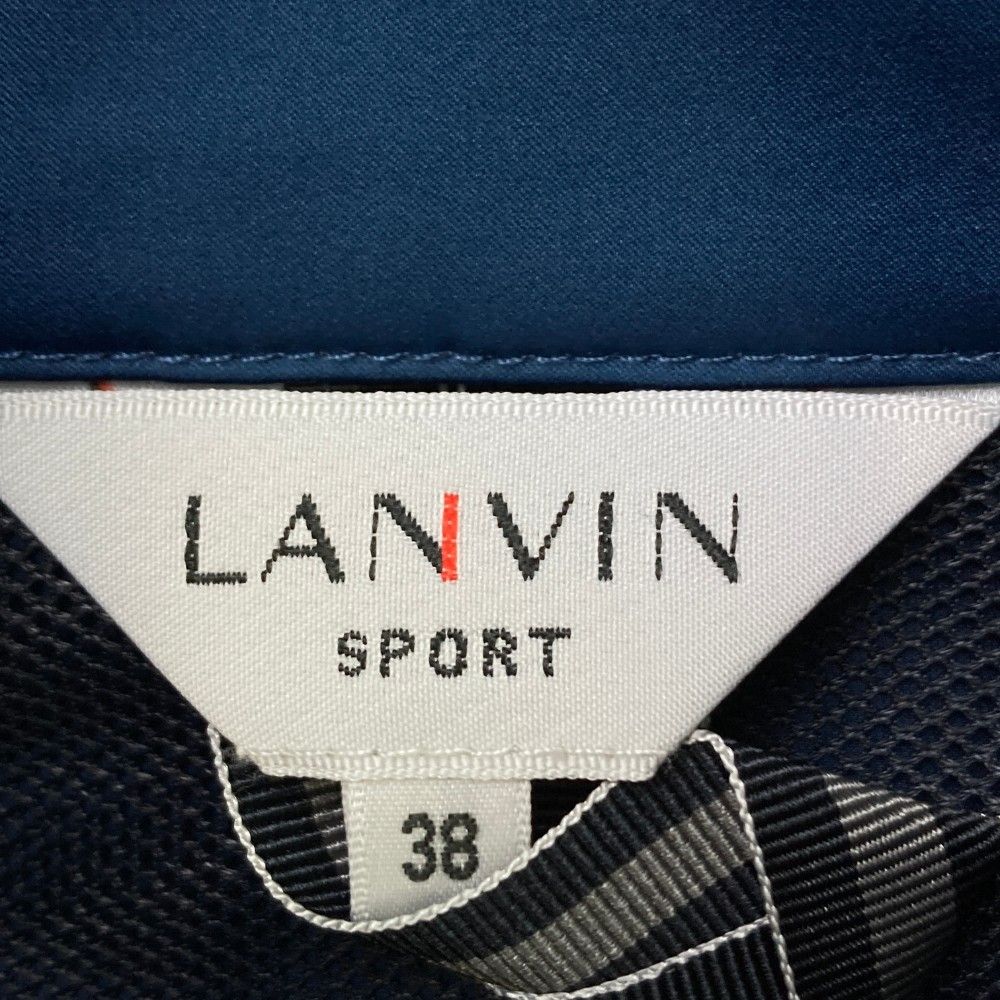 サイズ：38 LANVIN SPORT ランバン スポール ジップジャケット ブルー