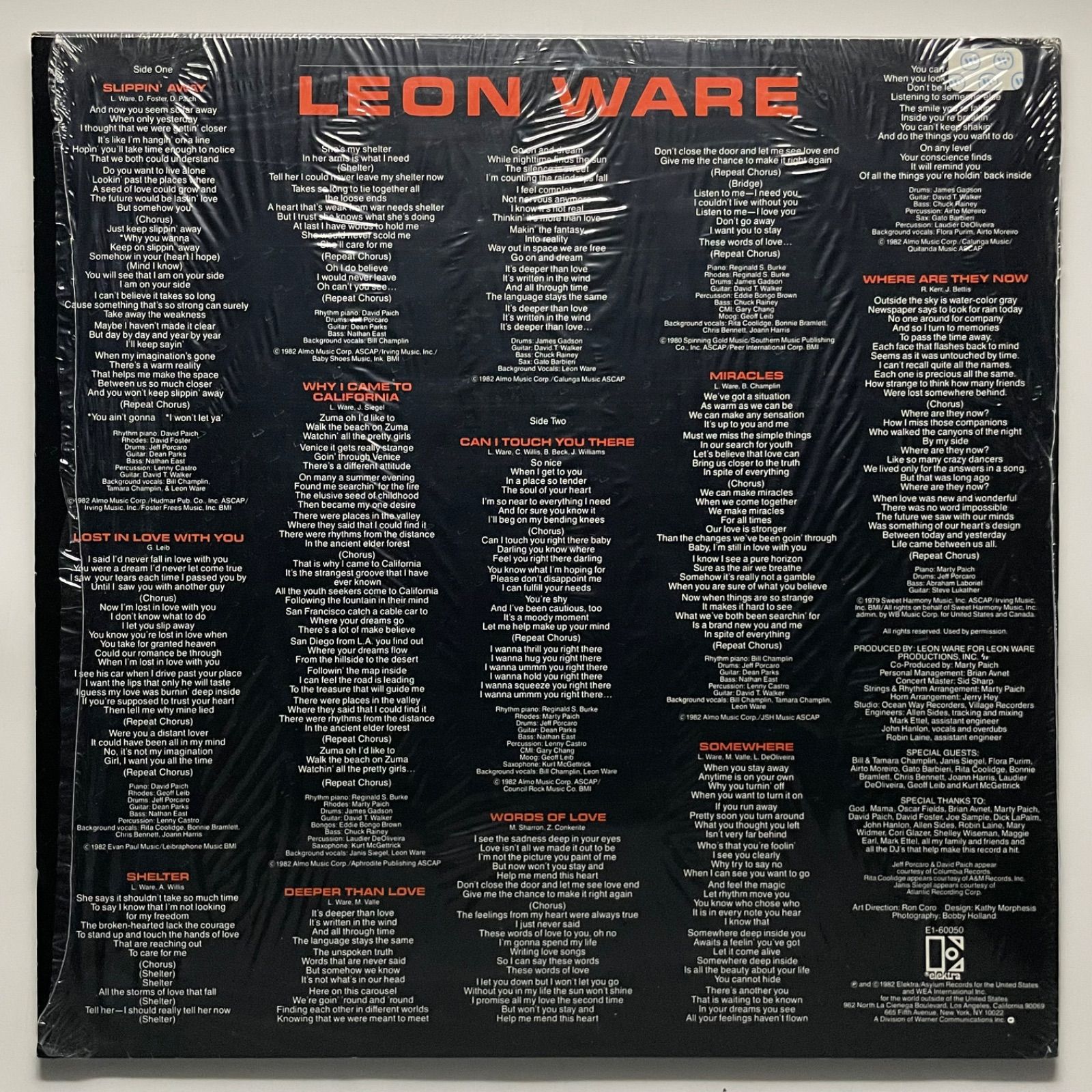 レコード (LP) [Soul] Leon Ware / Leon Ware - メルカリ