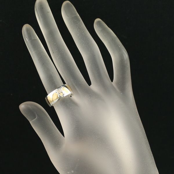 エルメス リング Hロゴ 10号 K18YG/シルバー 925 #166258 - メルカリ 