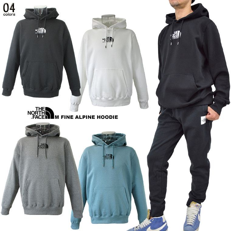THE NORTH FACE ファインアルパインフーディ 裏起毛 海外限定 