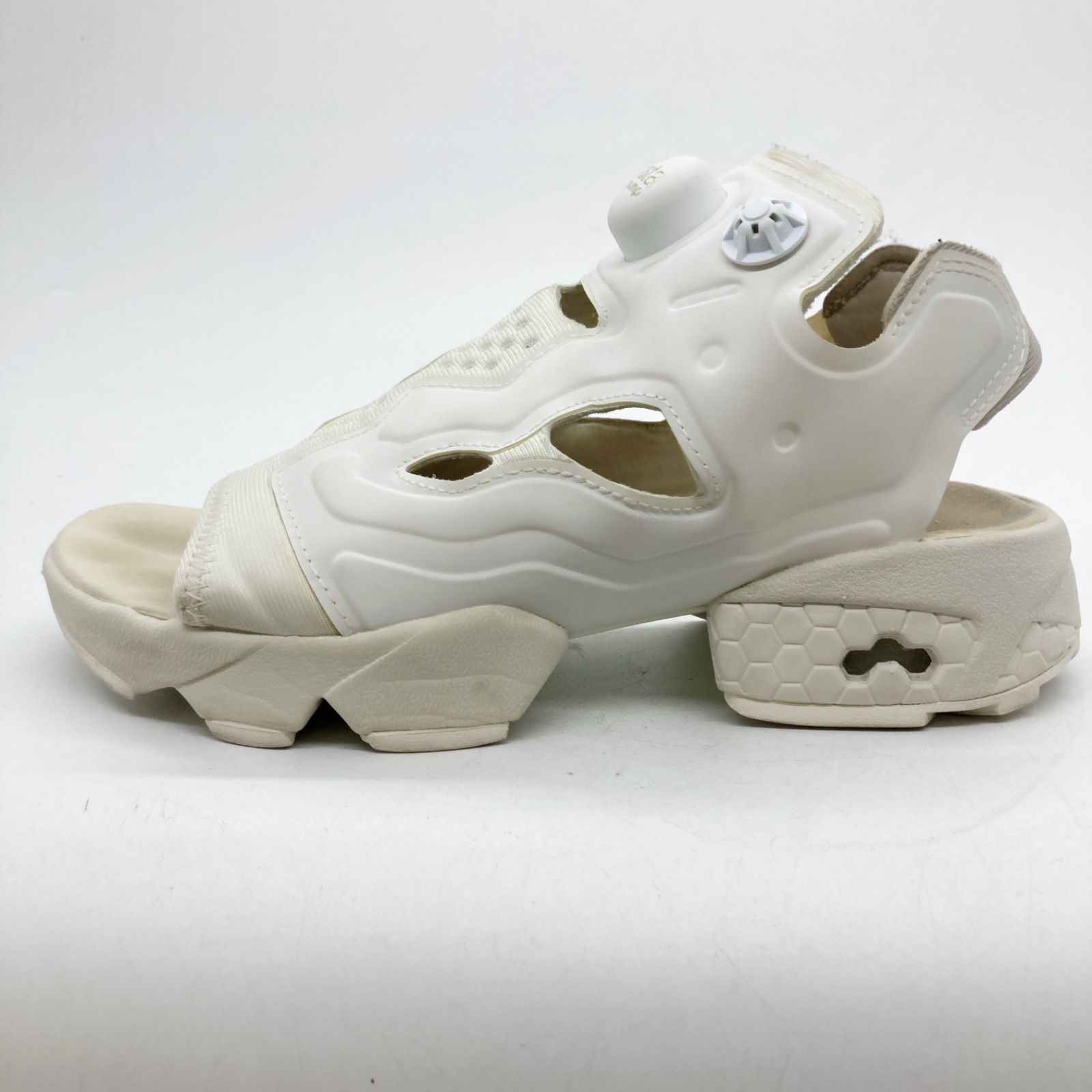 Reebok リーボック INSTAPUMP FURY SANDAL インスタポンプフューリーサンダル サンダル ホワイト レディース 22cm C-14-3