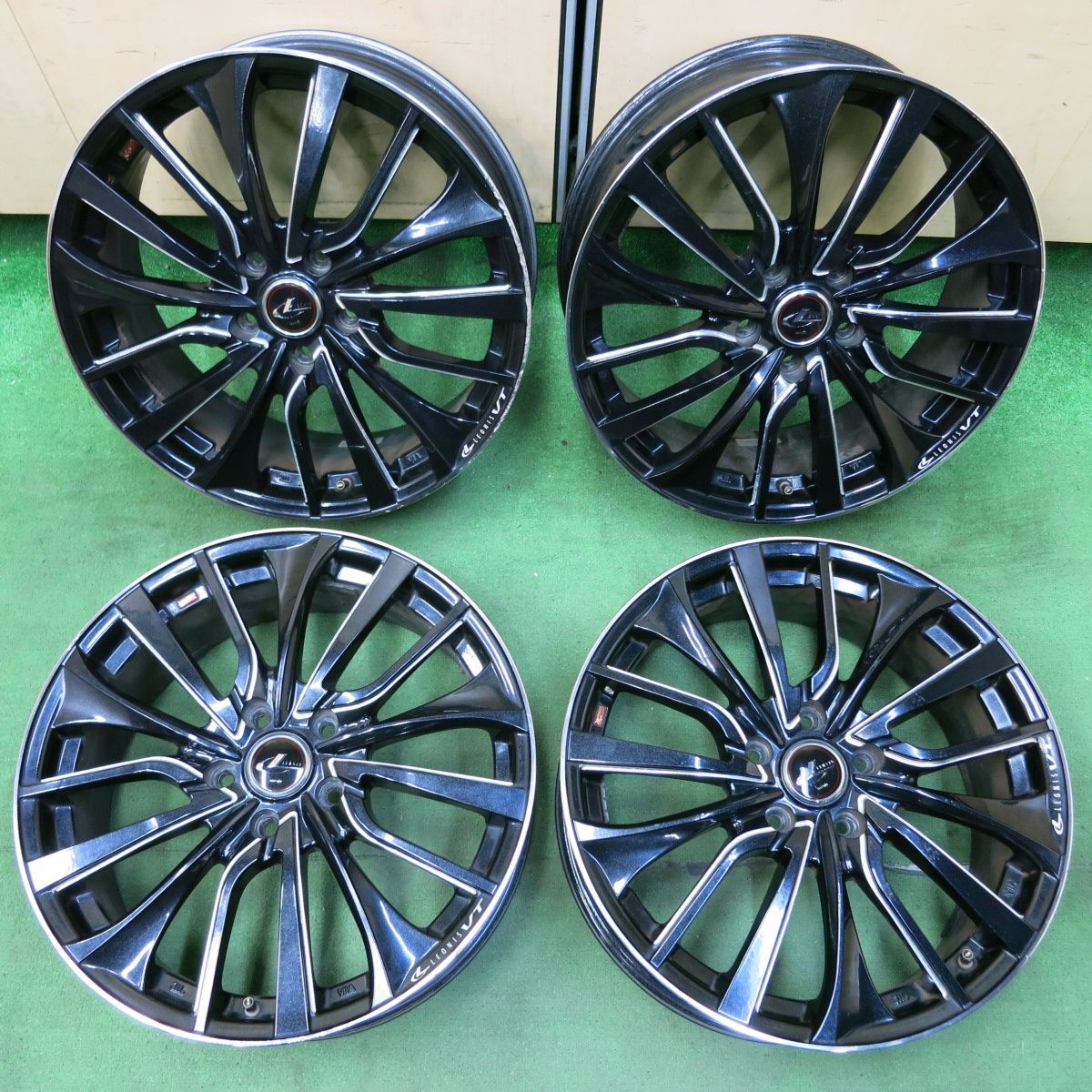 LEONIS VT weds レオニス 18インチ ホイール 18×7J 4本