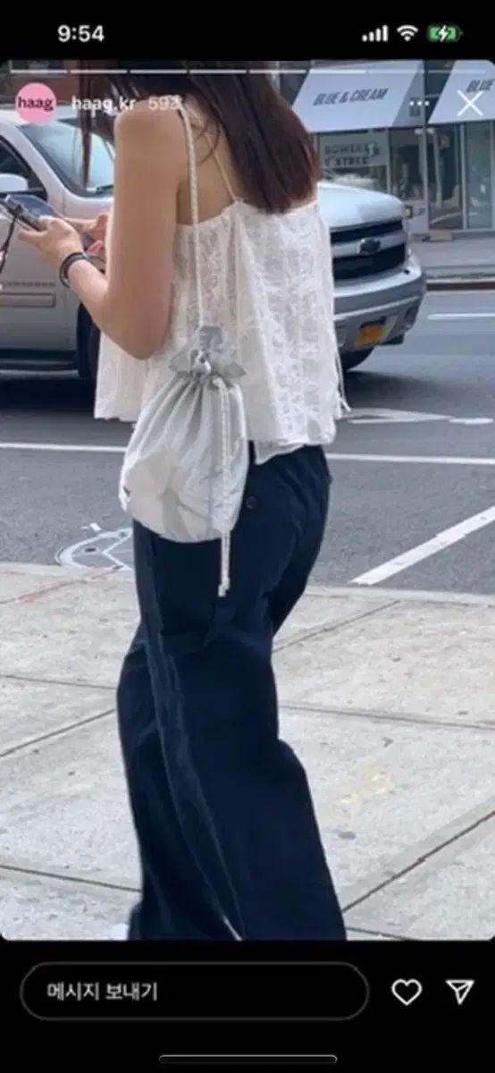 パンツ ネイビー