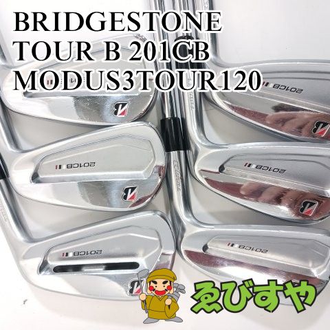 超美品 RIDE LM サイズM 入間□【中古】 アイアンセット ブリヂストン TOUR B 201CB