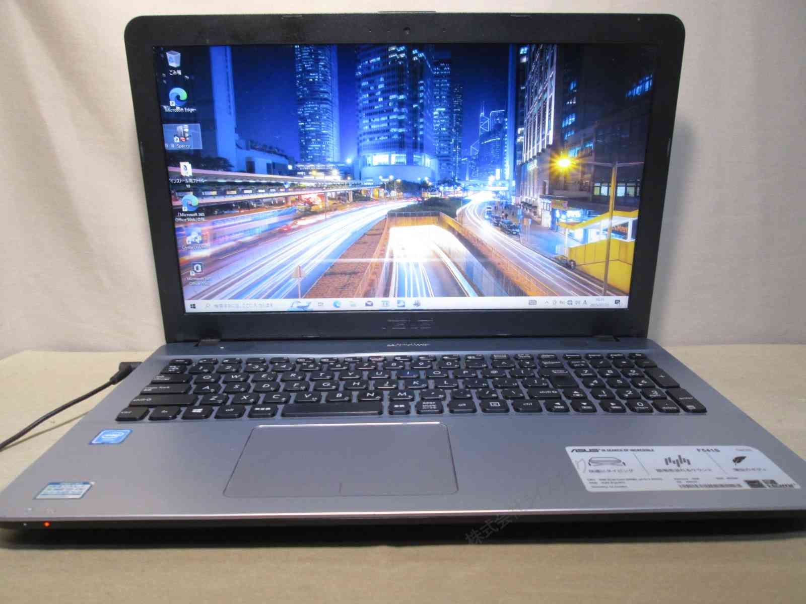 美品 ASUS VivoBook F541SA F541SA-XX244TS ASUS VivoBook F541SA-XX244TS Celeron Windows10 - メルカリ