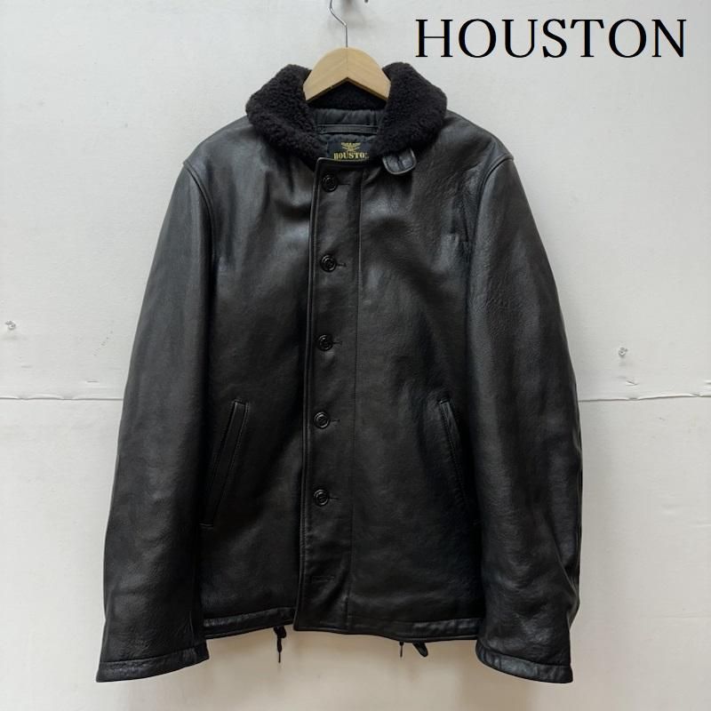 HOUSTON ヒューストン ジャケット、上着 レザージャケット N-1
