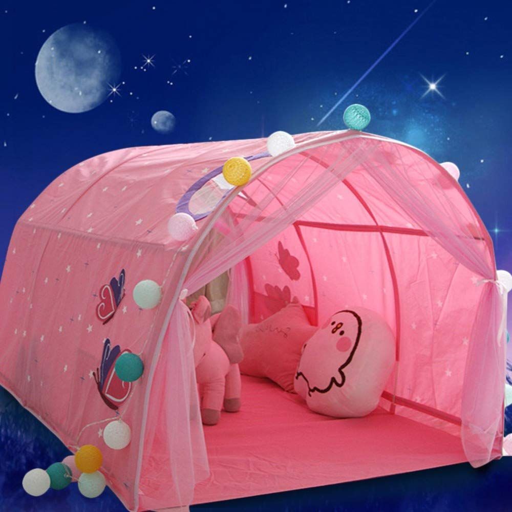 部屋のインテリア トンネルテント