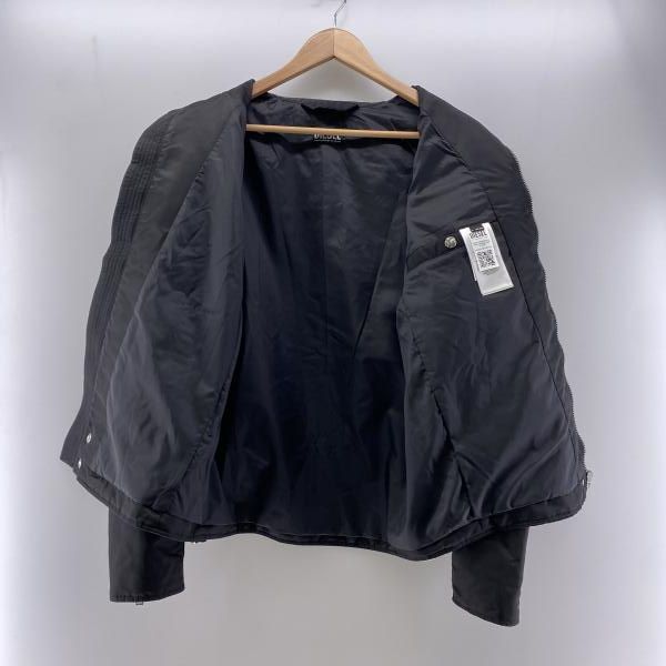 中古】DIESEL J-Glory シングル ライダースジャケット ブラック M