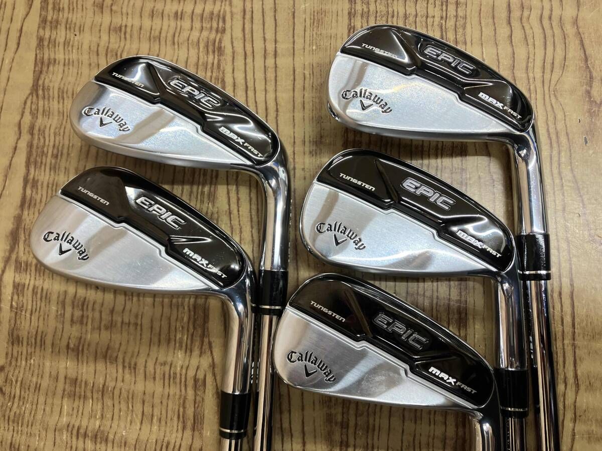 キャロウェイ（Callaway）EPIC MAX FAST アイアン　5本セット Callaway キャロウェイ エピック マックスファスト アイアン 5本