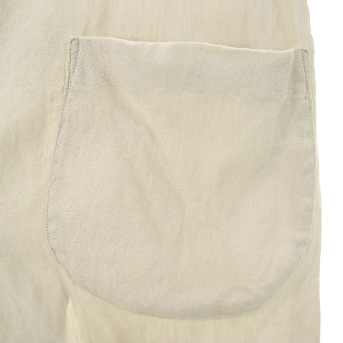 Danton ダントン リネンブレンド ステンカラーコート 34 グレージュ