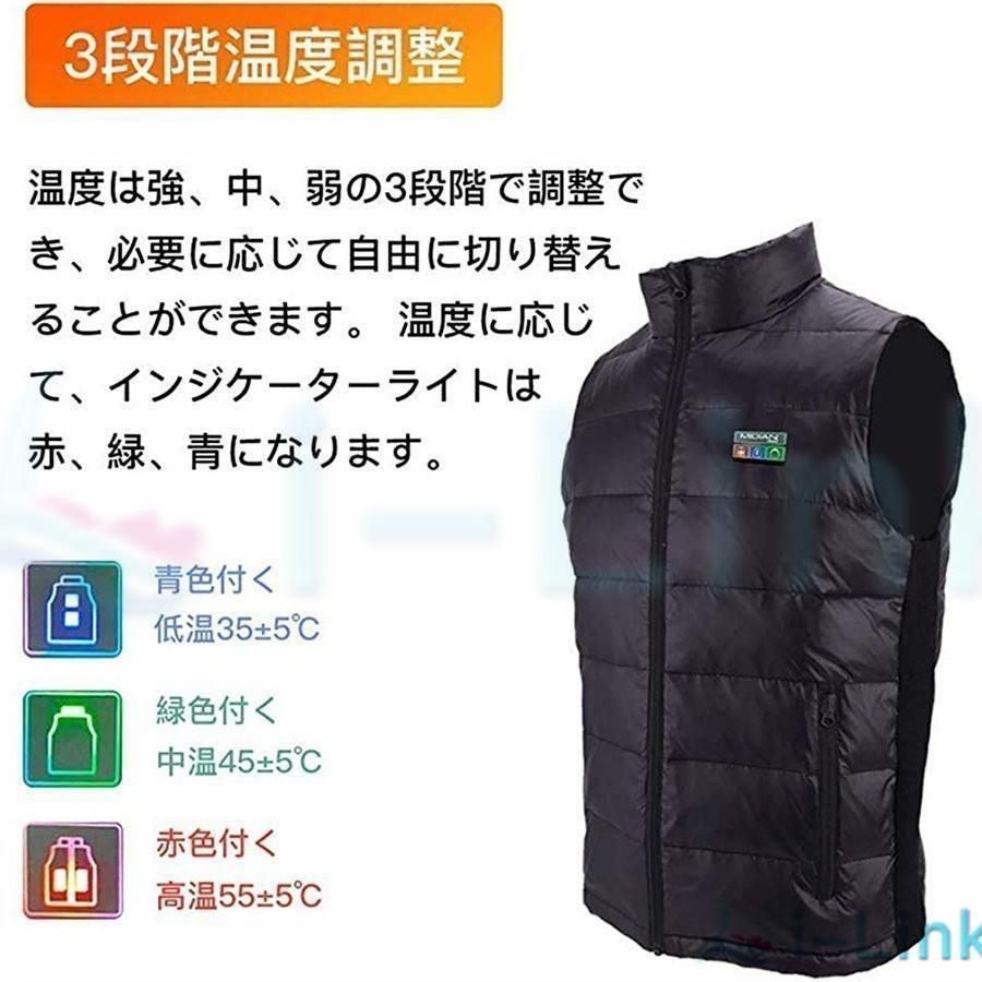 3段階温度調整 バッテリー付き