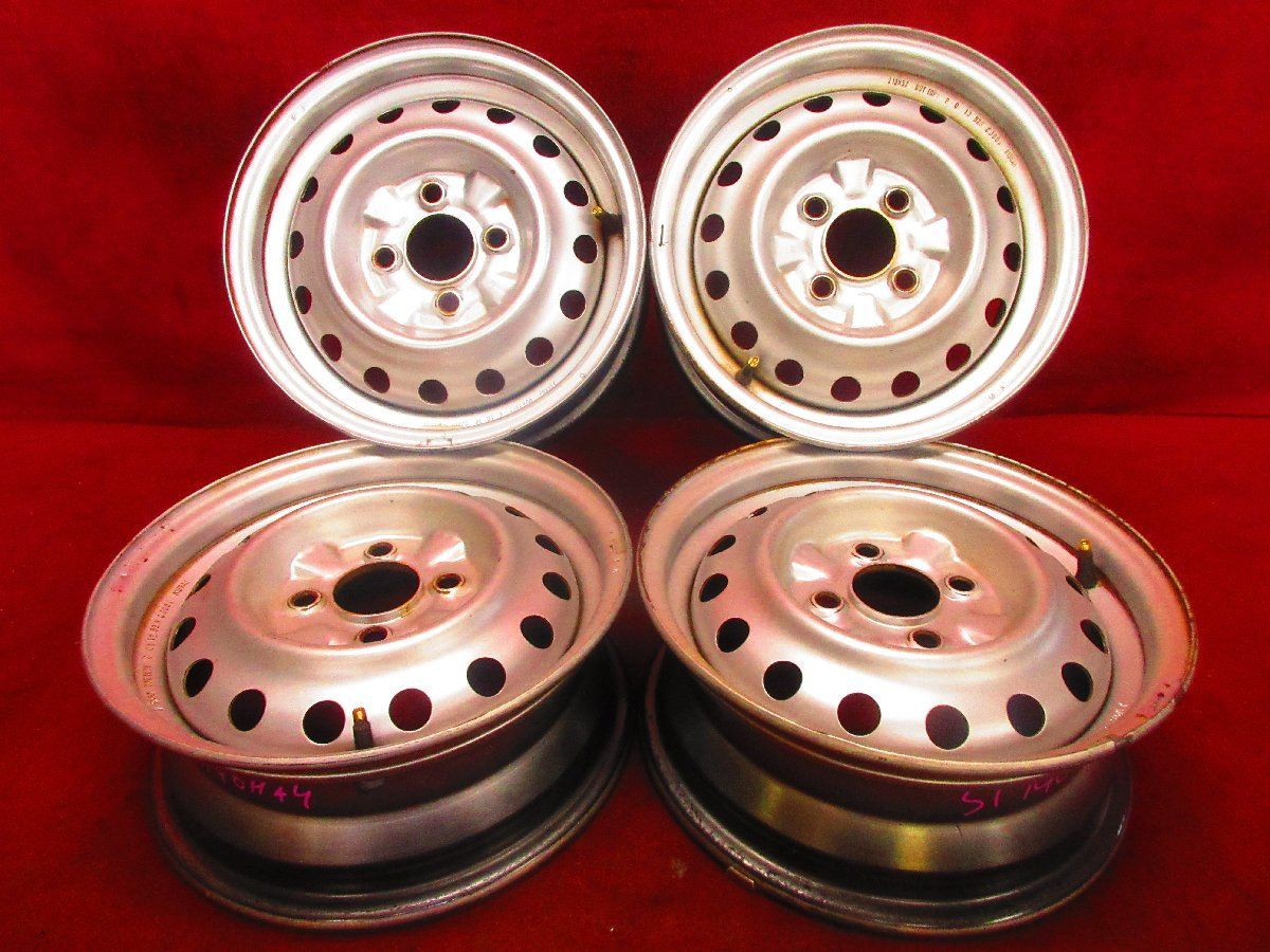 スチール ホイール 4本 日産 ADバン NV150 Y12 純正 13×5J 4穴