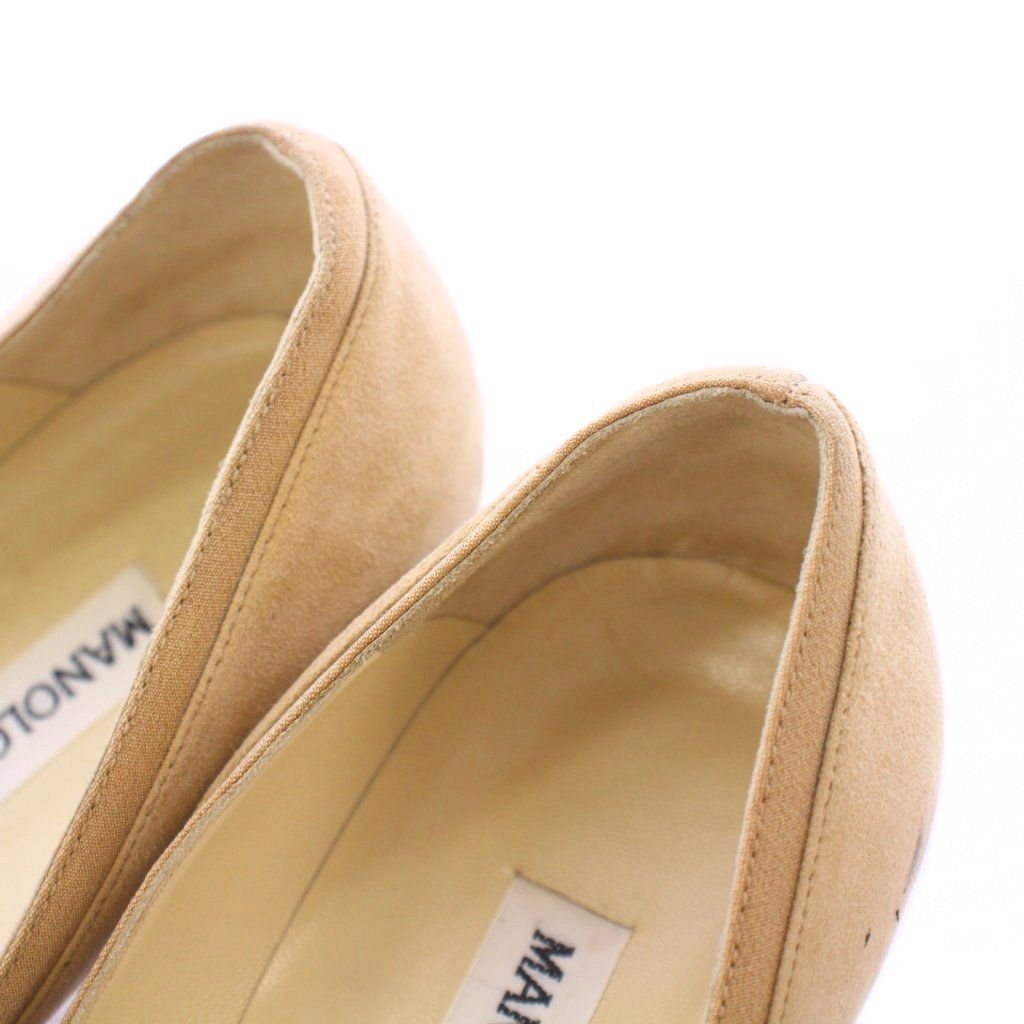 マノロブラニク MANOLO BLAHNIK パンプス アーモンドトゥ
