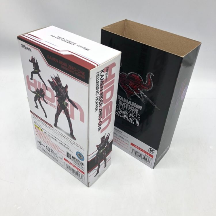 SHFiguarts 仮面ライダーゼロワン ヘルライジングホッパー中古 s.h.figuarts 仮面ライダーゼロワン ライジングホッパー 改修品
