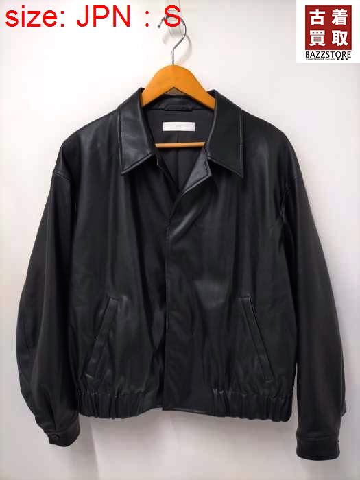 WYM LIDNM レザージャケット ARTIFICIAL GRAIN MILITARY BLOUSON（ブルゾン）｜WYM LIDNM