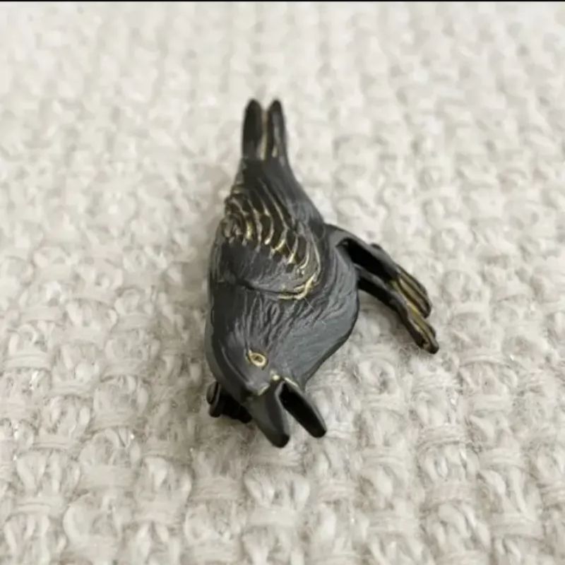 鳥のバーブローチ アンティーク 鳥のバーブローチ