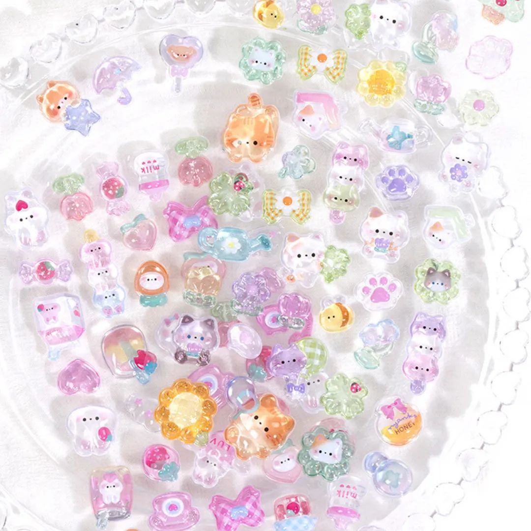 ぷくぷくシール 平成レトロ 『10枚セット』 立体 ぷっくり ご