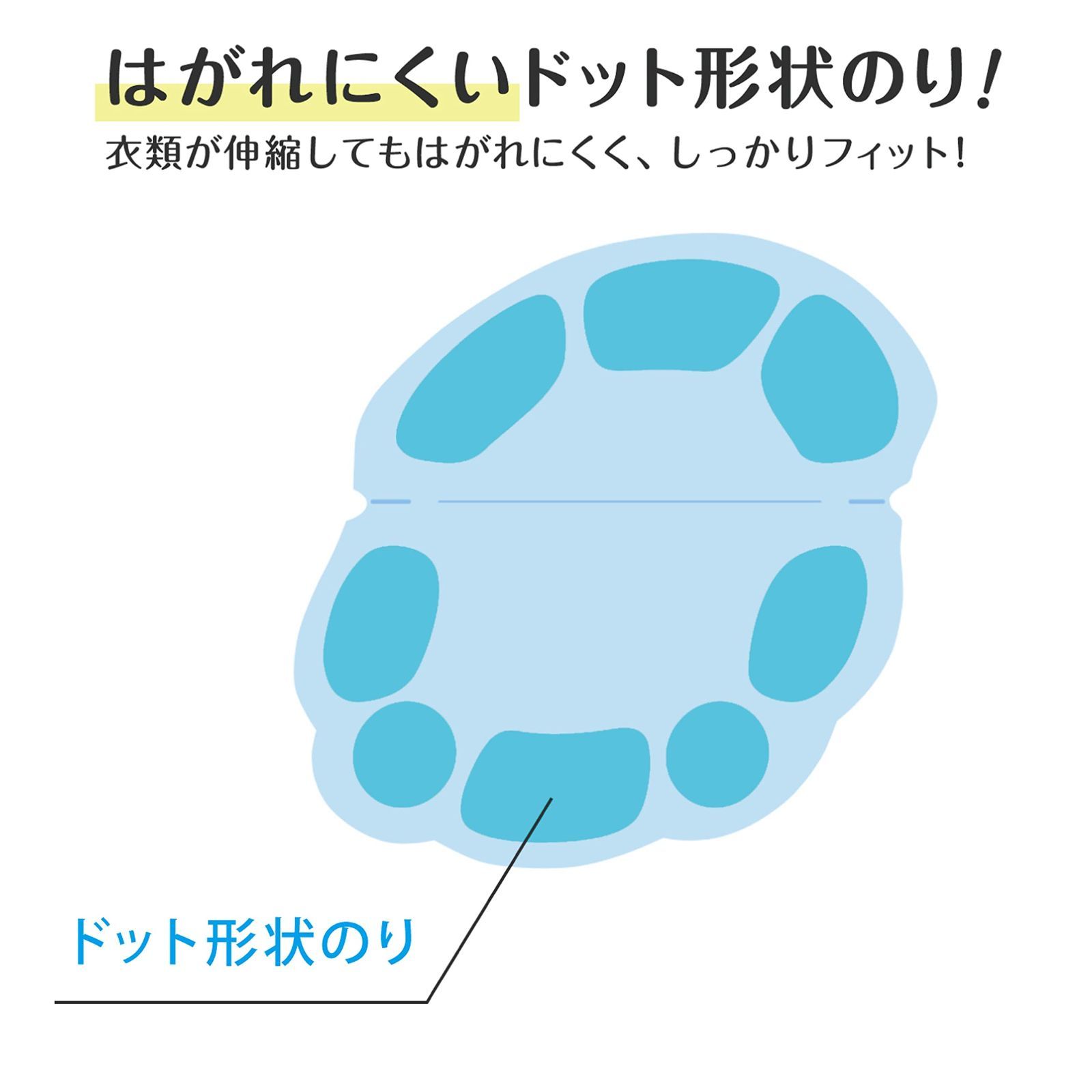 脇汗に ホワイト