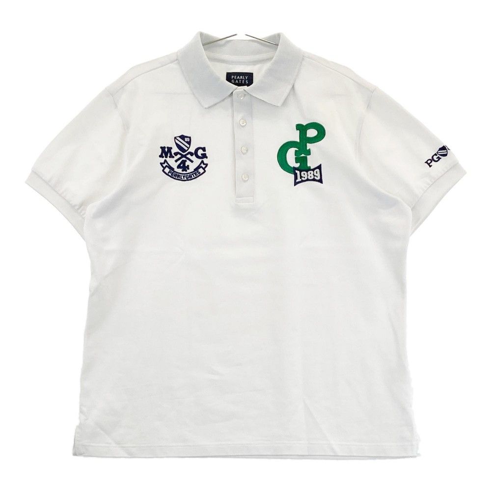 PEARLY GATES パーリーゲイツ 半袖ポロシャツ グレー 4
