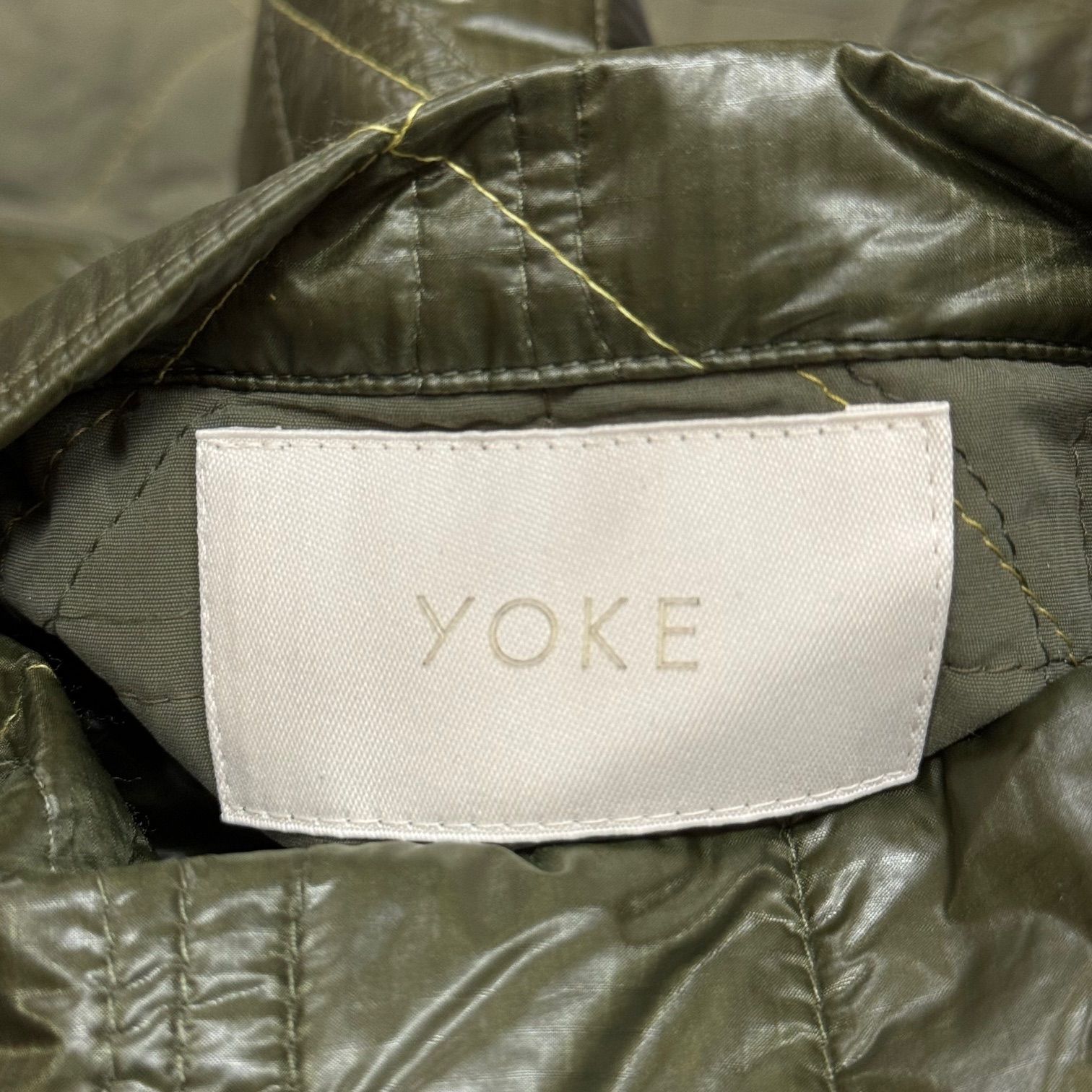 定価59400円 新品 YOKE 23AW REVERSIBLE 3LAYER QUILTING LINER 