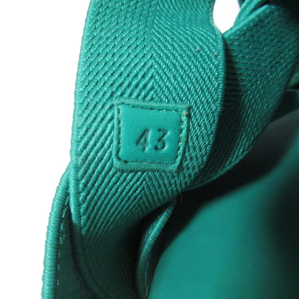  BOTTEGA VENETA ボッテガヴェネタ イントレチャート フラットサンダル サイズ43 約28 cm グリーン メンズ 古着 サンダル サンダル