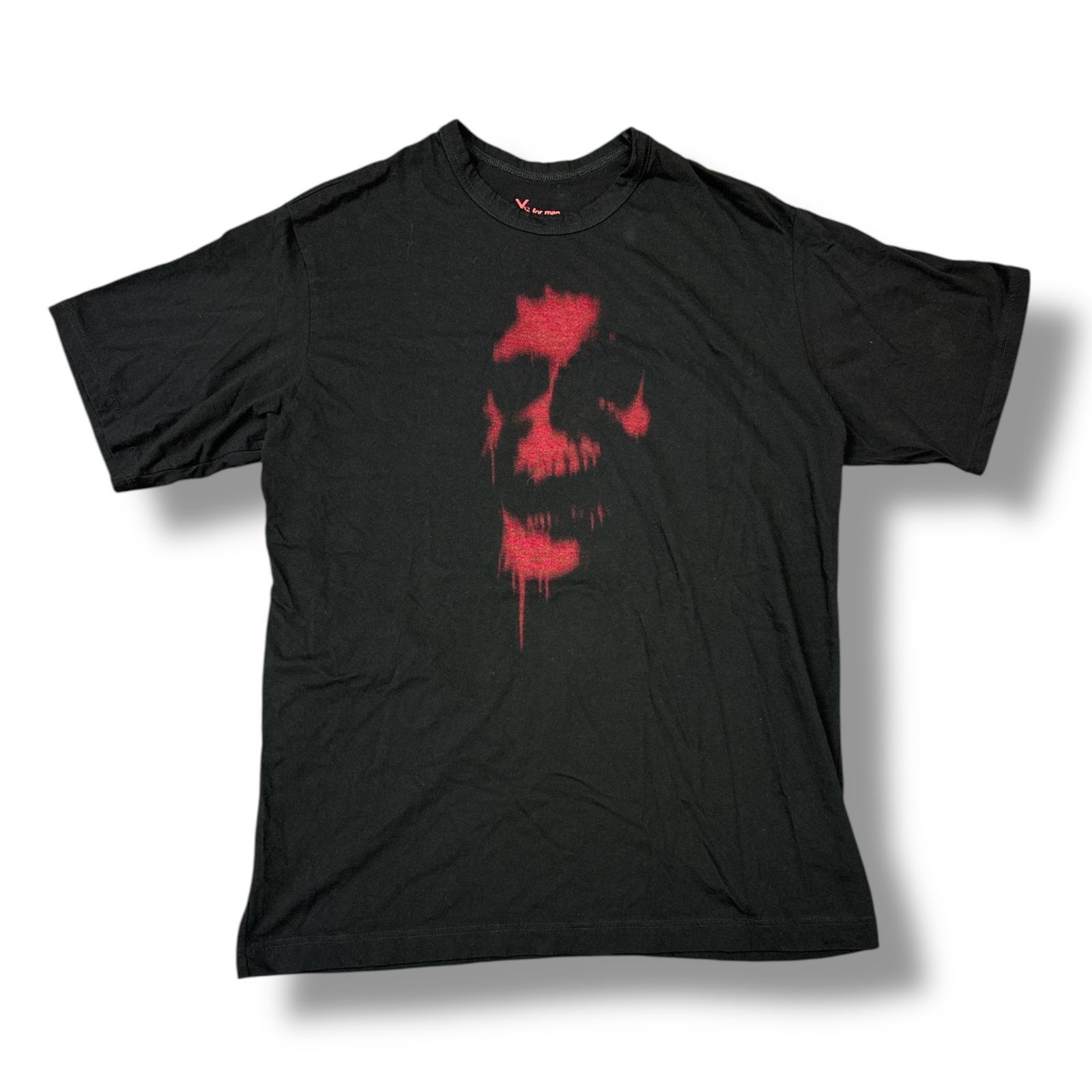 参考上代19800円 Y's for men × MASSES T-SHIRT ”SKULL” スカルT
