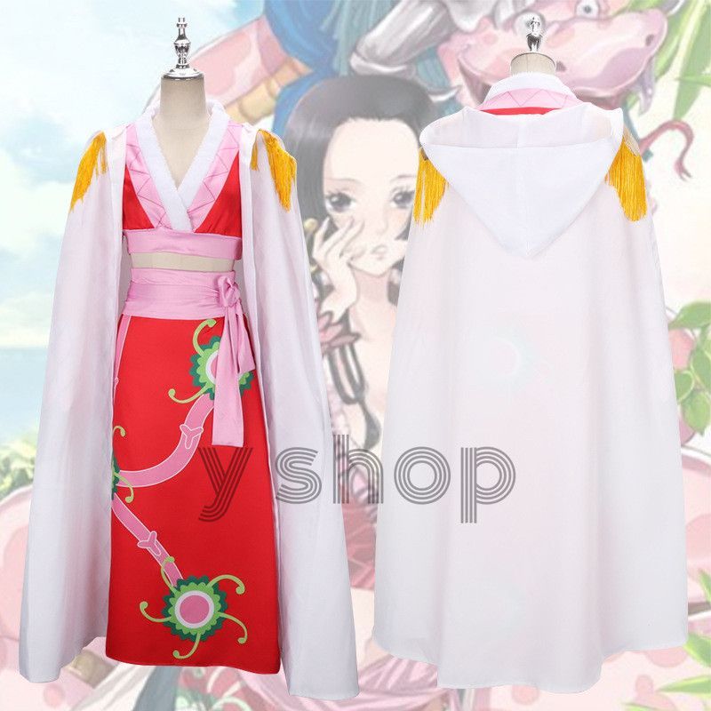 ワンピース  ハンコック　コスプレ　マント付き Amazon.co.jp: [Picksoco] イヤリング付 マント付き ワンピース
