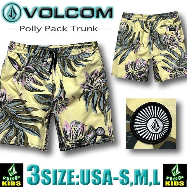 VOLCOM ボルコム 水着 トランクス メンズ ボードショーツ サーフ