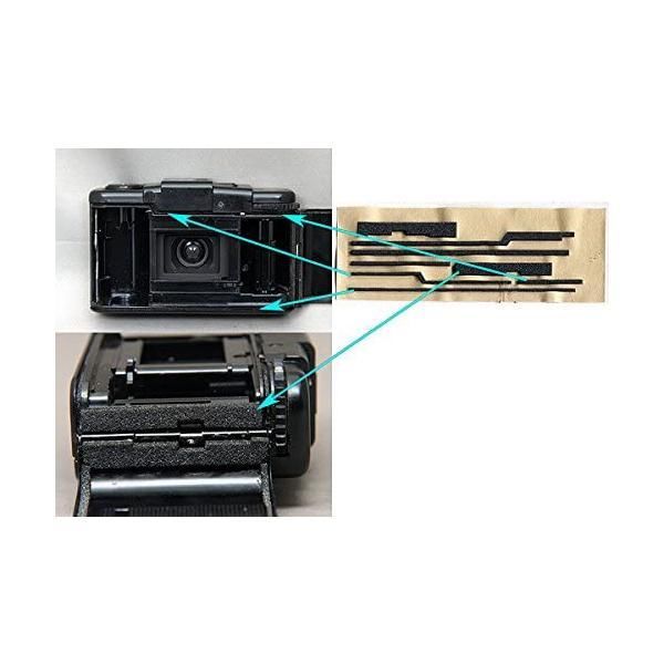 Olympus XA,XA2用裏蓋モルト貼り替えキット (黒) - メルカリ