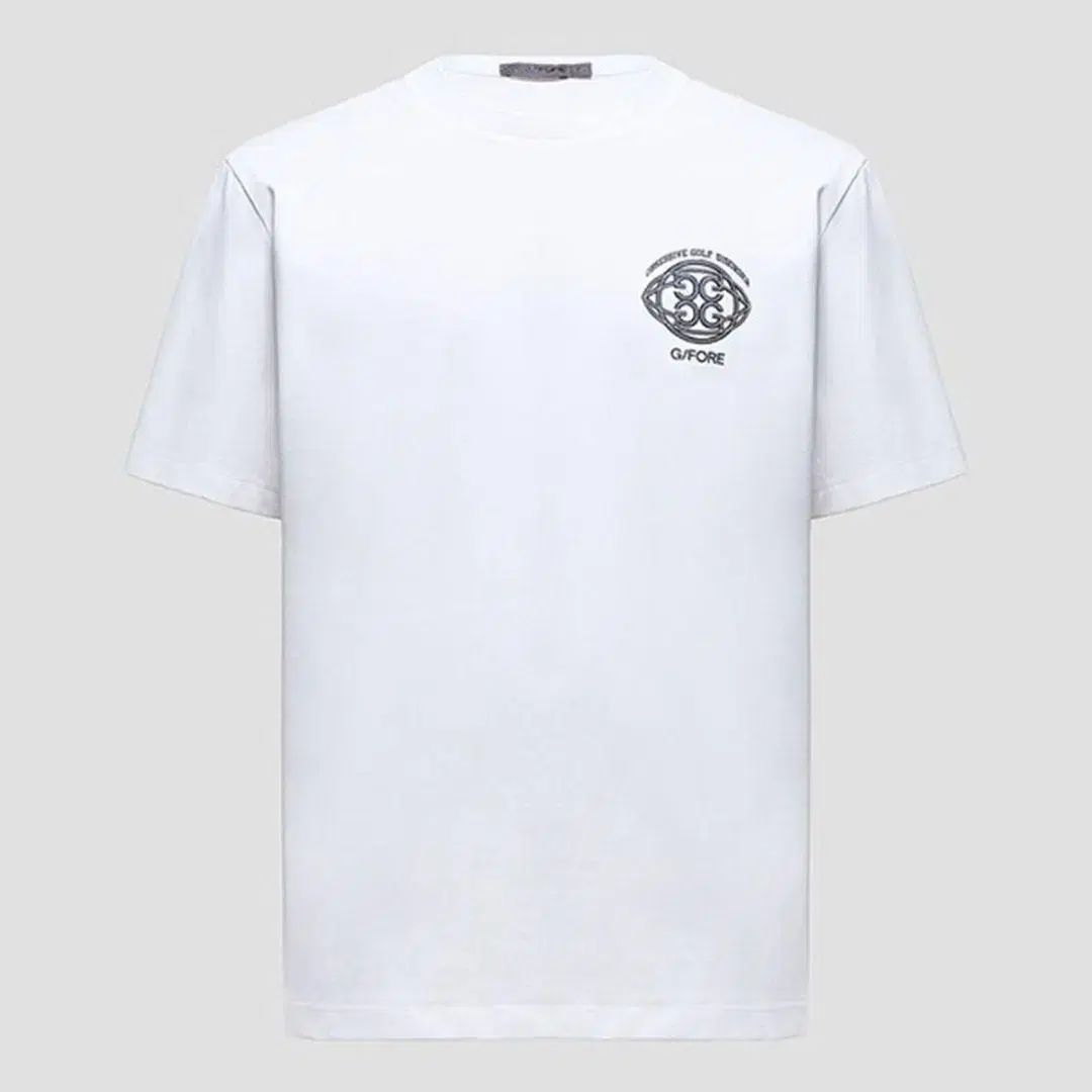 G FORE ジーフォア 季節 グラフィック ラウンドネック ゴルフ Tシャツ