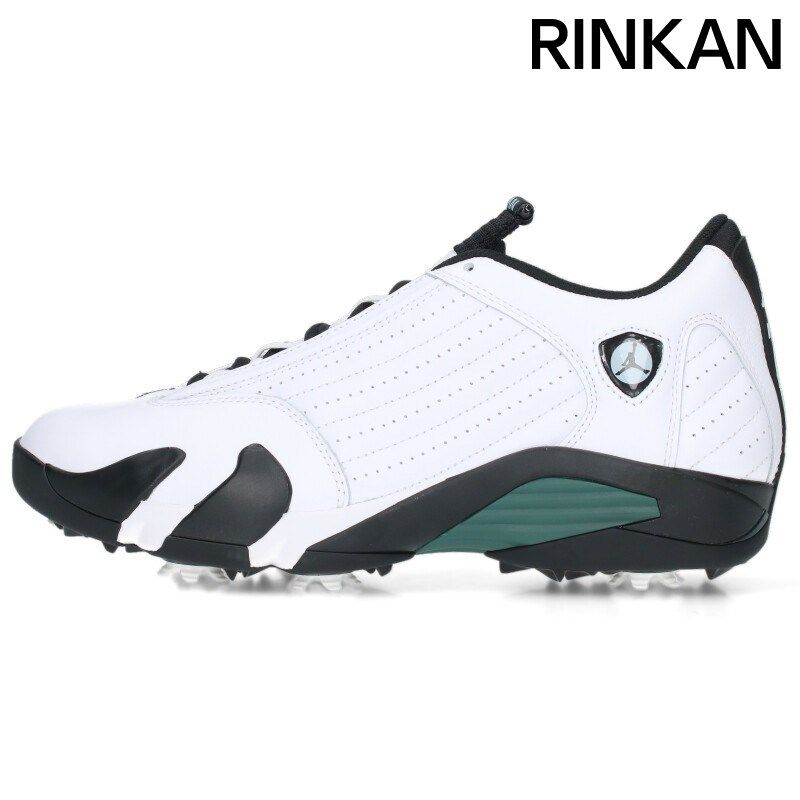 31cm NIKE ナイキ エアジョーダン 14 G ゴルフHJ7710-100 Air Jordan 14 Golf Oxidized Green HJ7710-100