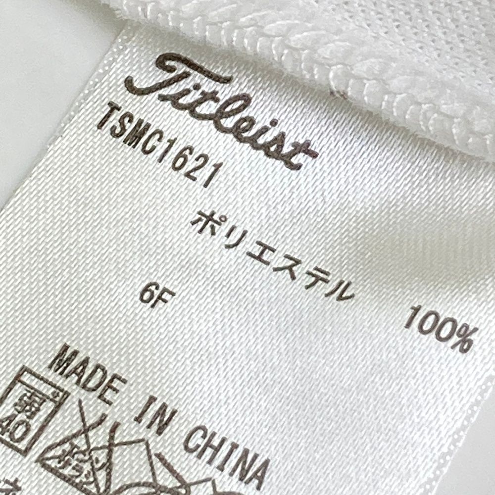 サイズ：3L TITLEIST タイトリスト ロゴ刺繍入り 半袖ポロシャツ