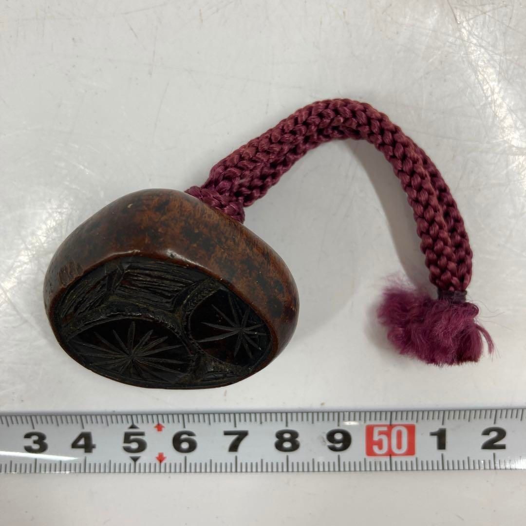 江戸時代 木彫栗根付 重さ15g 東ま5-1119① - メルカリ
