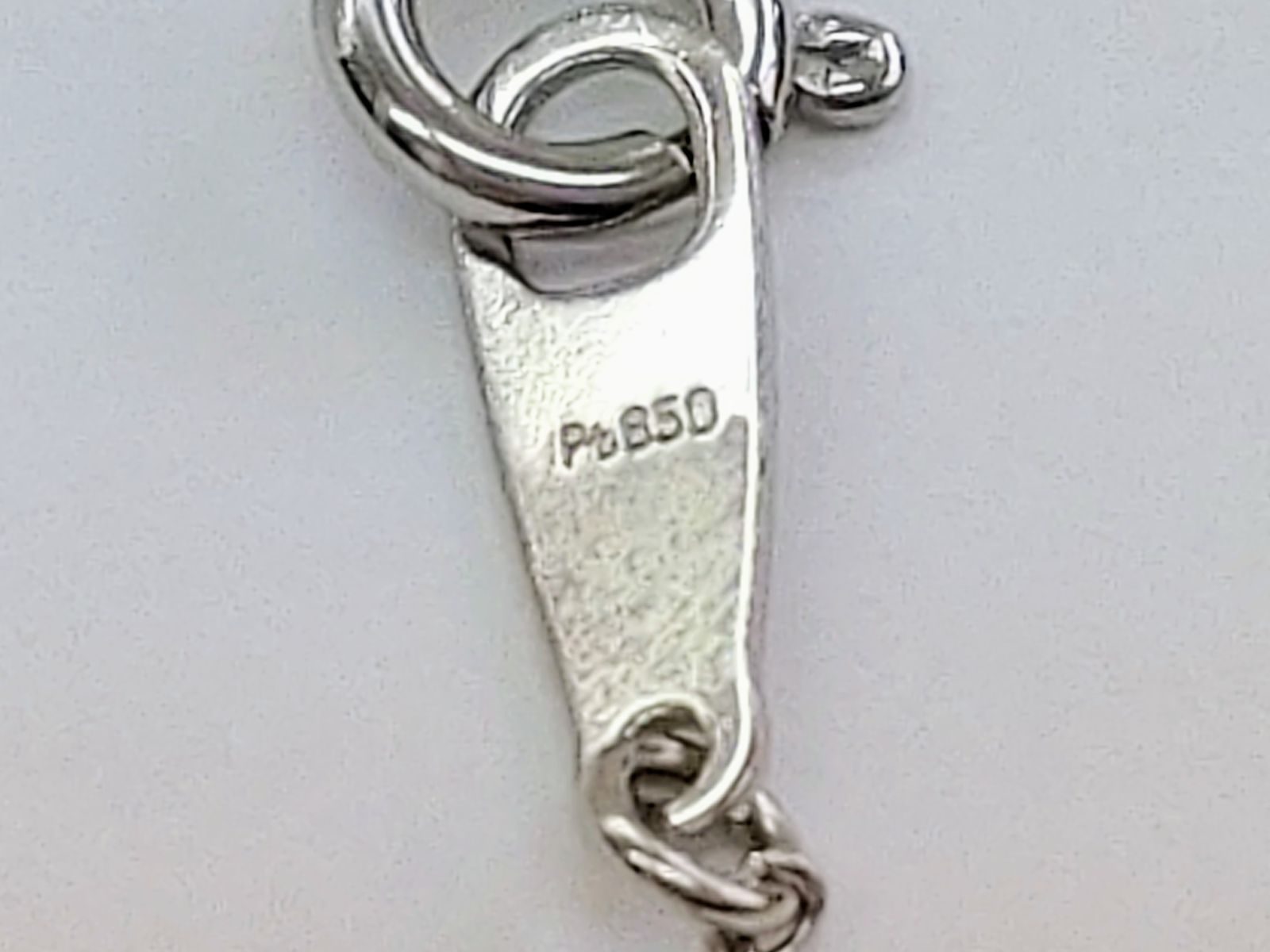 ツツミ Blessed Rain プラチナ ダイヤモンド0.53ct ネックレス【K299 