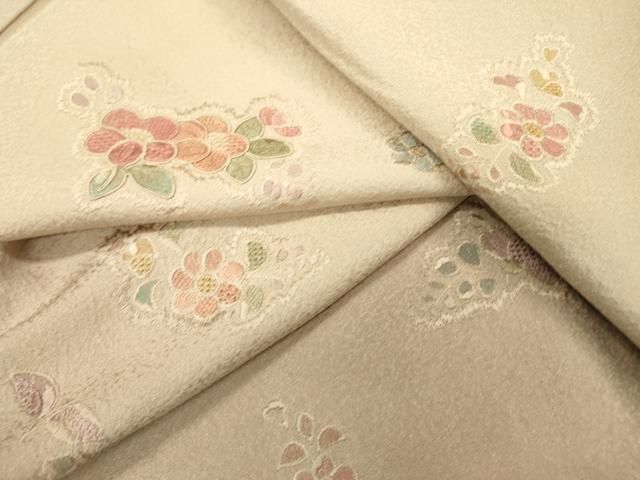 平和屋本店□極上 中国三大刺繍 スワトウ刺繍 汕頭刺繍 総刺繍 訪問着  