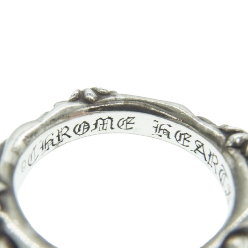 CHROME HEARTS クロムハーツ（原本無） SBT バンド リング シルバー系