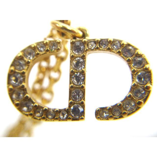 希少ビンテージ品☆ k18YGディオールDIORダイヤネックレス☆蜂BEE 希少ビンテージ品☆ k18YGディオールDIORダイヤネックレス☆蜂BEE