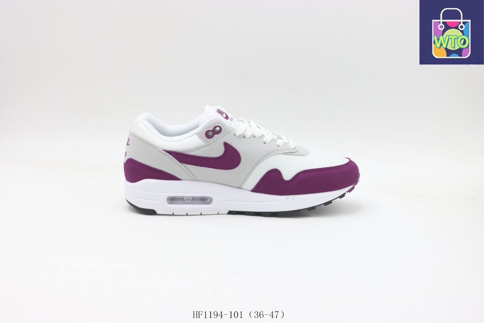 今日 Nike ナイキ ホワイトパープル HF1194-101-WTO輸入2