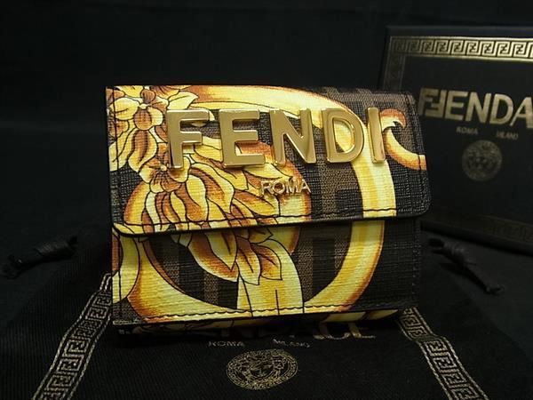 □極美品□ FENDI×VERSACE フェンディ×ヴェルサーチ フェンダーチェ  