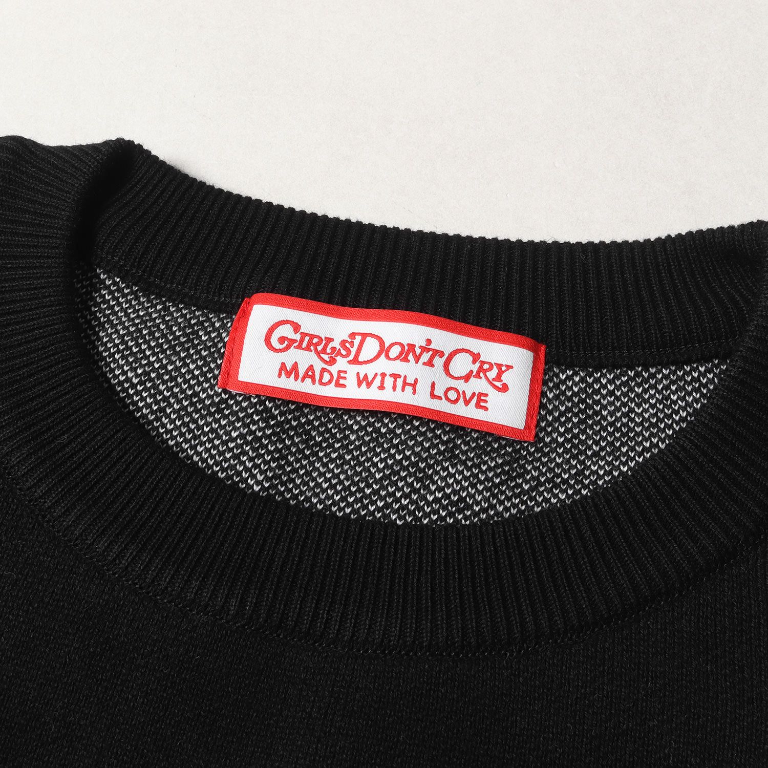 新品 Girls Dont Cry ガールズ ドント クライ ニット サイズ:L 22AW 
