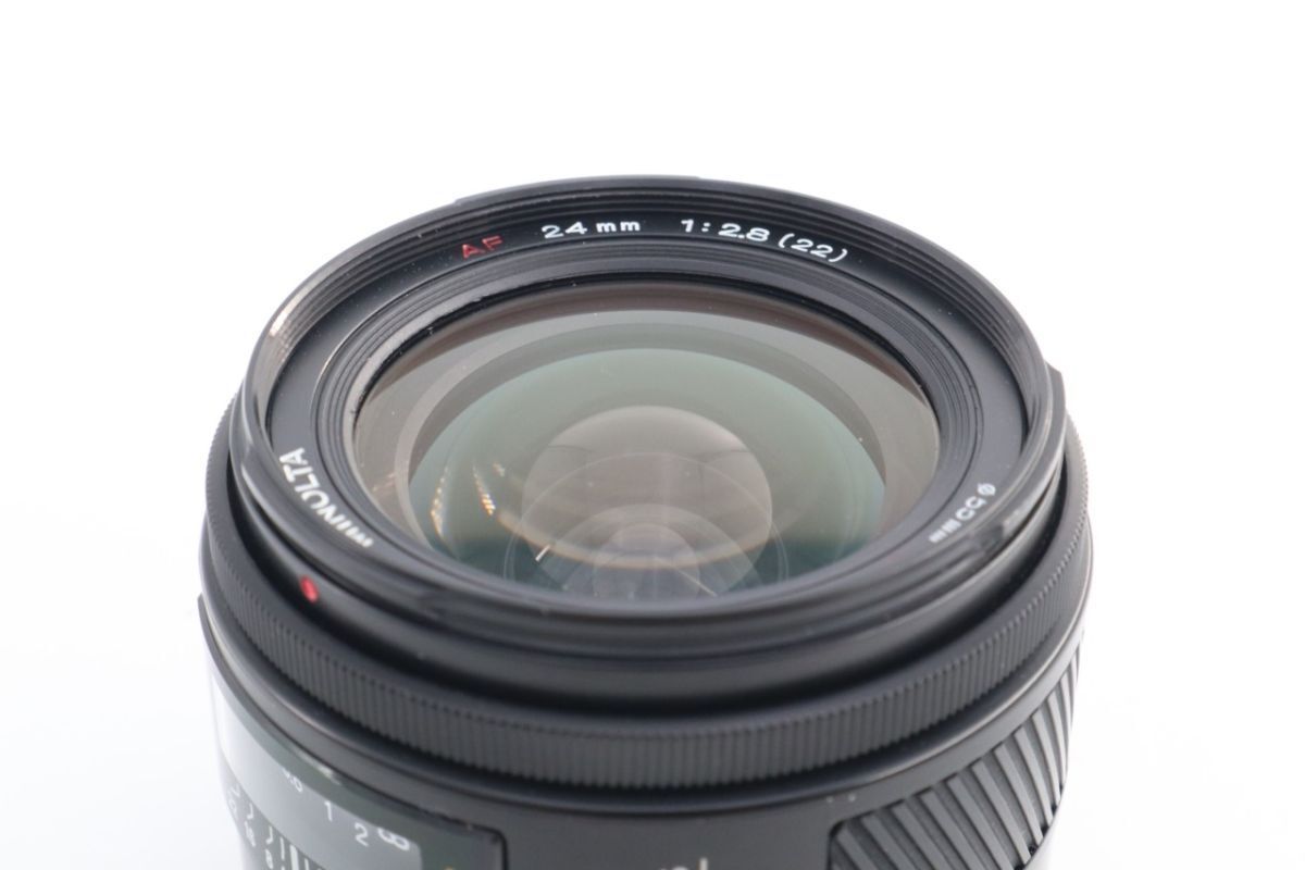 カメラ MINOLTA AF 24mm F/2.8 22 ミノルタ AFレンズ (f03482)