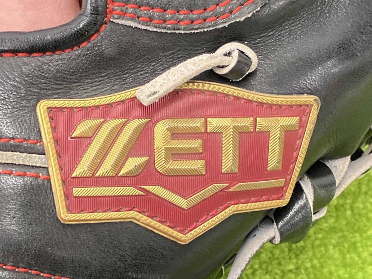 ZETT|ゼット|一般硬式用グローブ|BPGB12810|ブラック