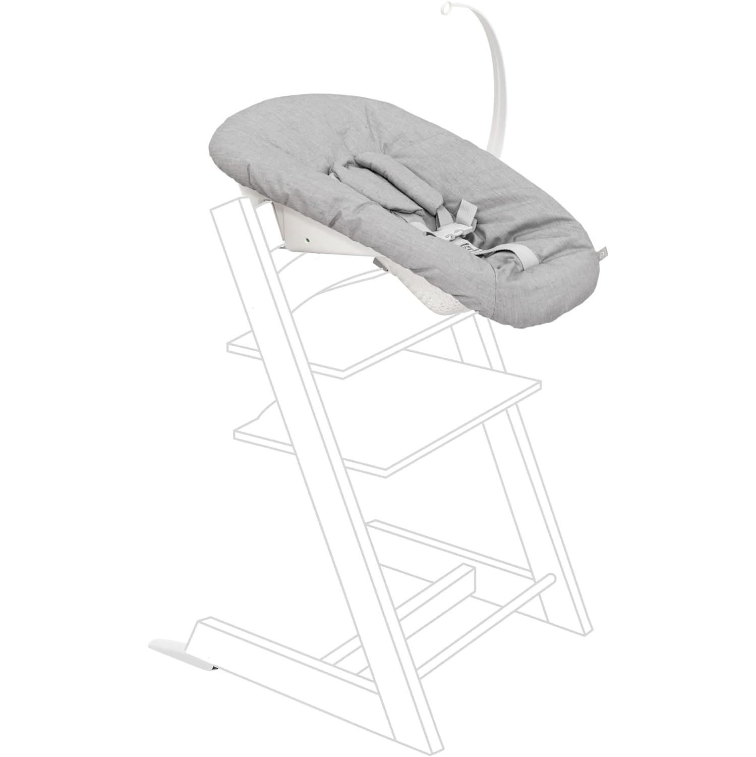 STOKKE Stokke ストッケ ベビーチェア ハイチェア 付属品 トリップトラップ 食卓 赤ちゃん 椅子 ニューボーンセット グレー