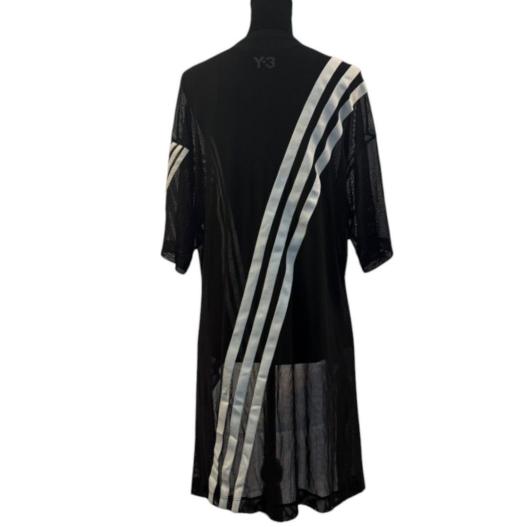 使用数回美品：Y-3 メッシュ ク Tシャツ CH1 MESH TEE Y-3】ワイスリー メッシュ クルーネック 半袖 Tシャツ CH1 MESH