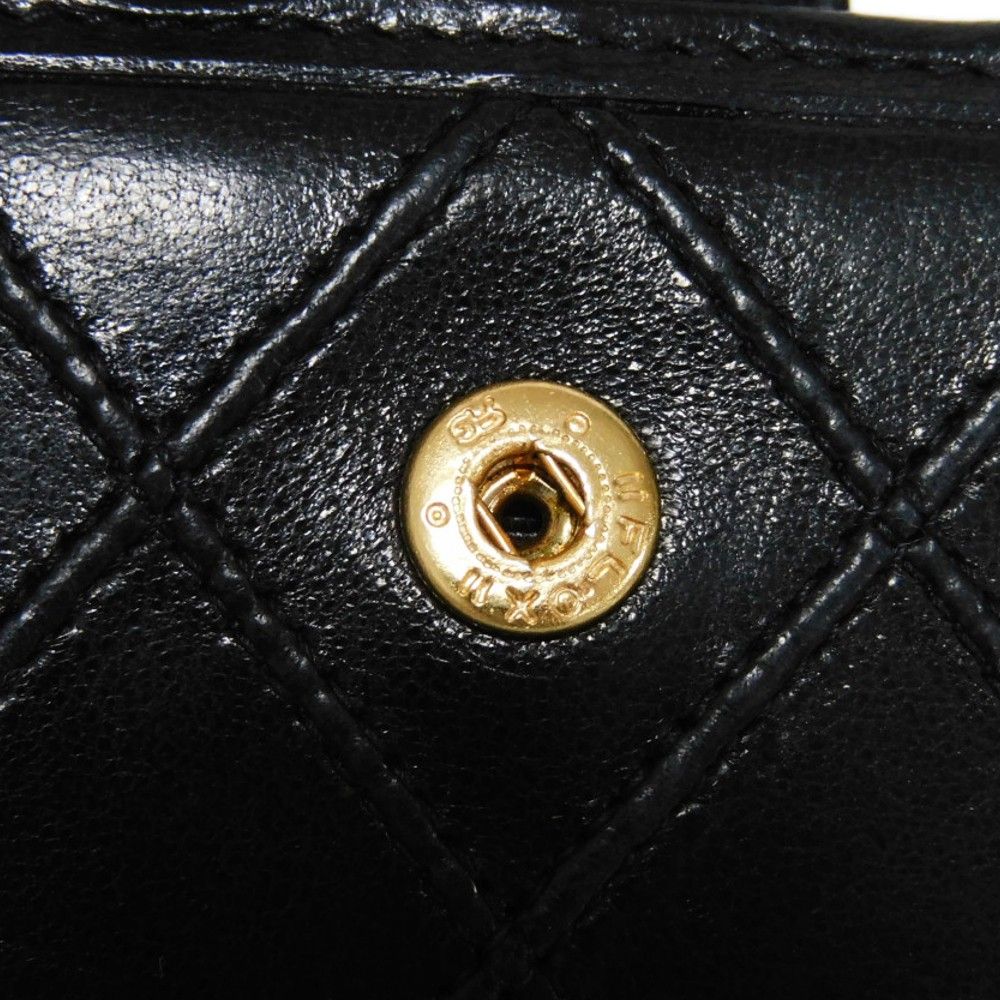 CHANEL シャネル ビコローレ ロング フラップ ウォレット ココマーク