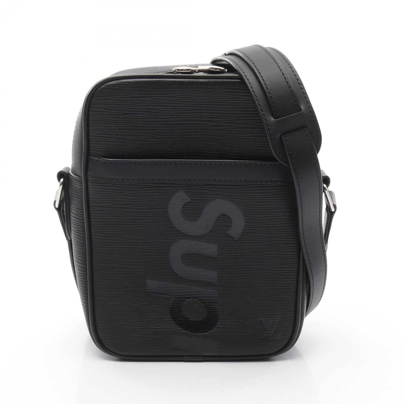 LOUIS VUITTON ルイ ヴィトン LOUIS VUITTON × Supreme ダヌーブPM エピ ノワール ショルダーバッグ